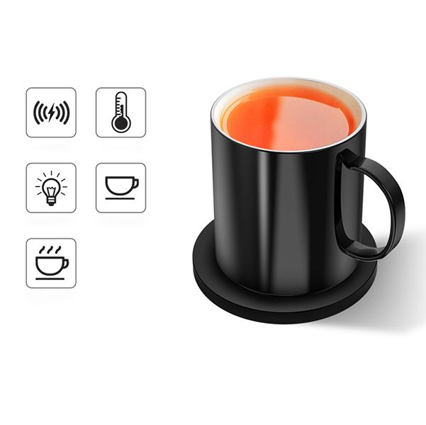 2-in-1 Wireless Charging Temperature-Controlled Mug - Image 3