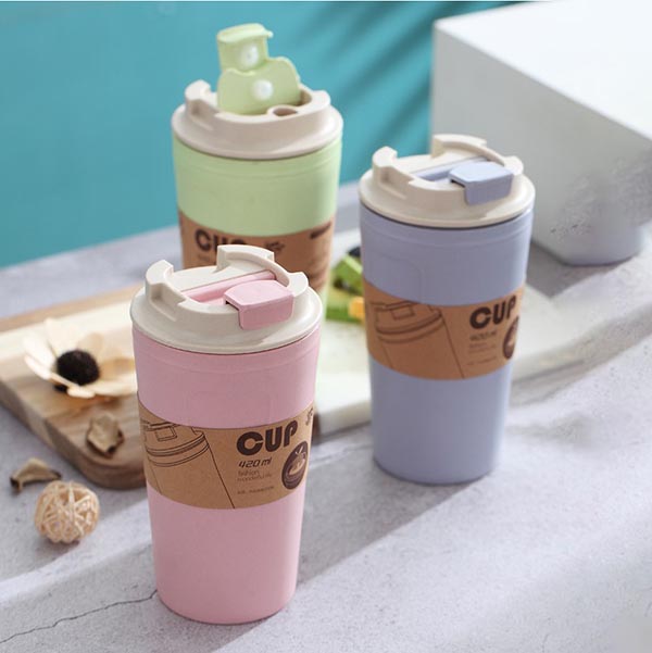 Wheat Straw Travel Cup - Image 2