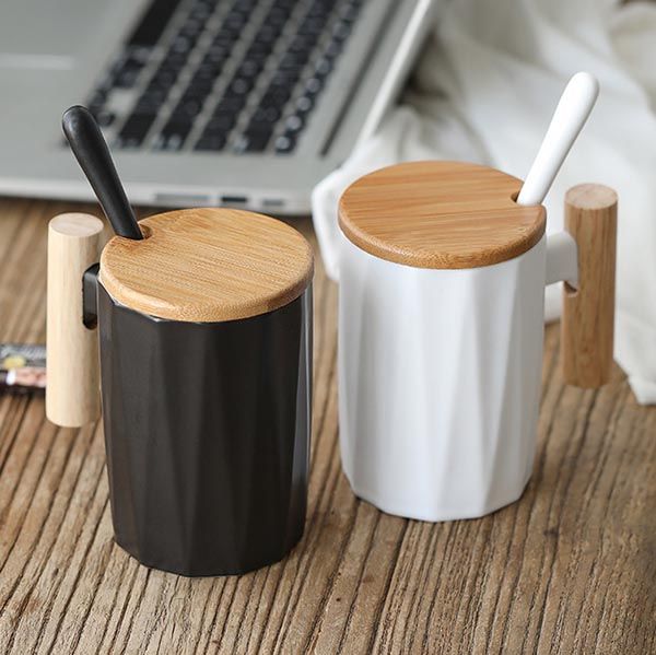 Geometric Ceramic Mug