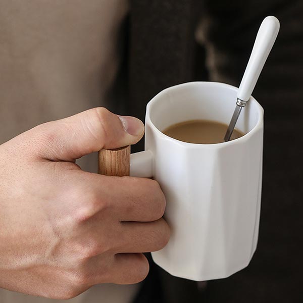 Geometric Ceramic Mug - Image 4