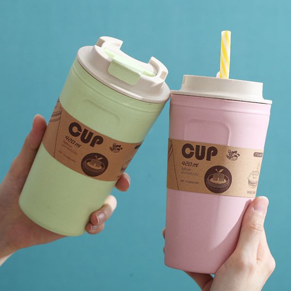 Wheat Straw Coffee Cup - Image 4