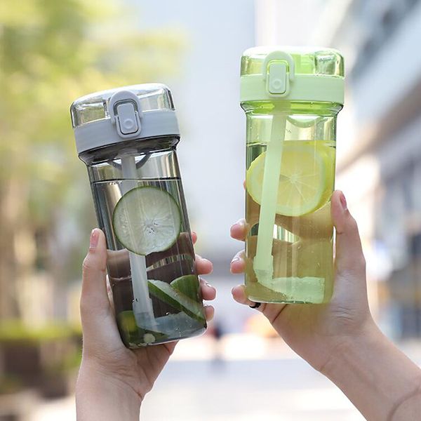 Straw Sports Water Bottle - Image 7