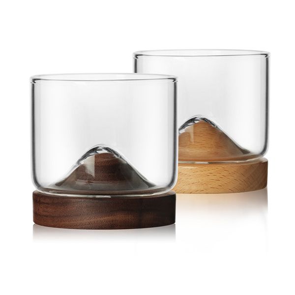 Wooden Base Glass Cup - Image 4