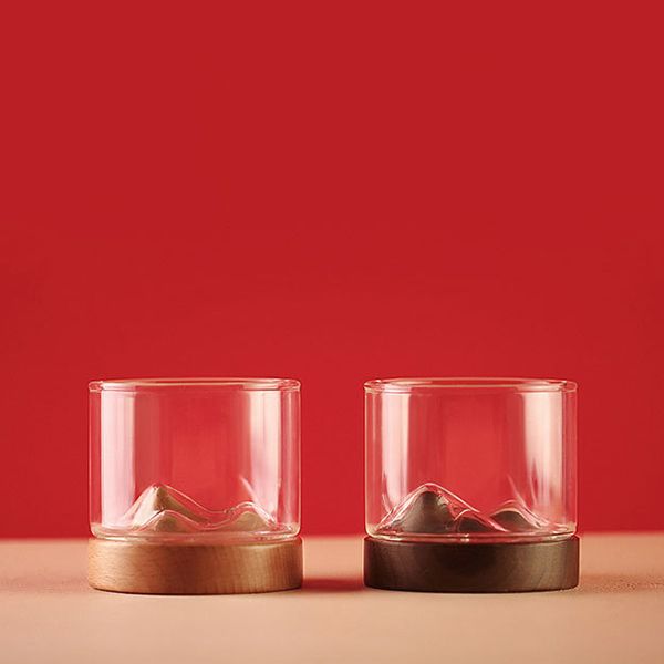 Wooden Base Glass Cup - Image 5