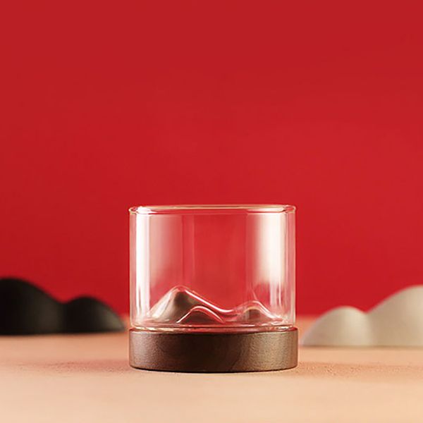 Wooden Base Glass Cup - Image 6