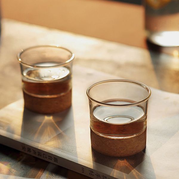 Cork Glass Tea Cup - Image 6