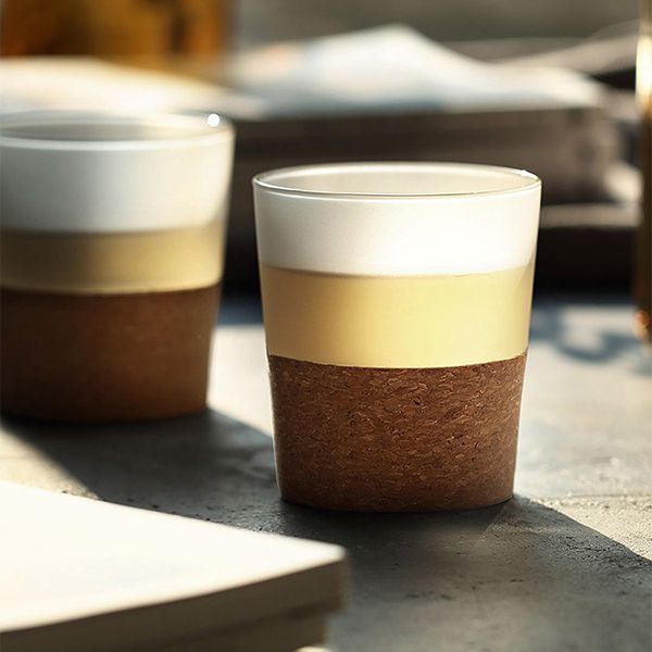 Cork Glass Tea Cup - Image 7