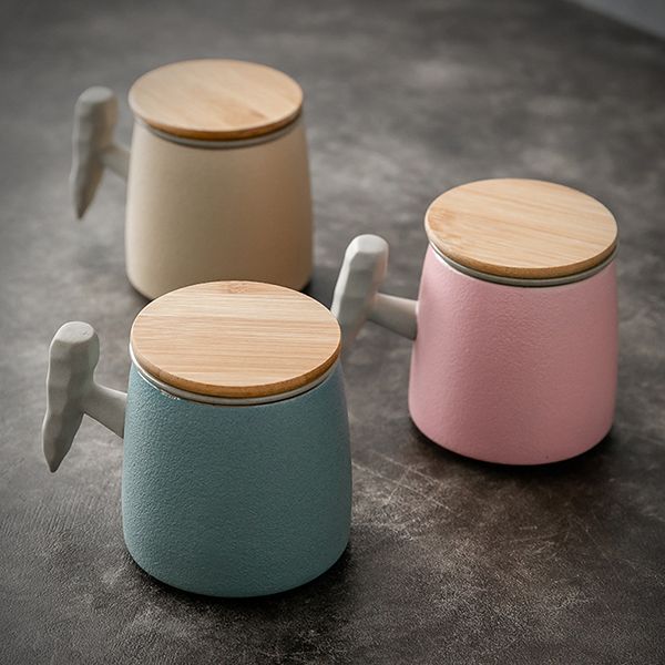 Bamboo Lid Tea Mug - Image 2