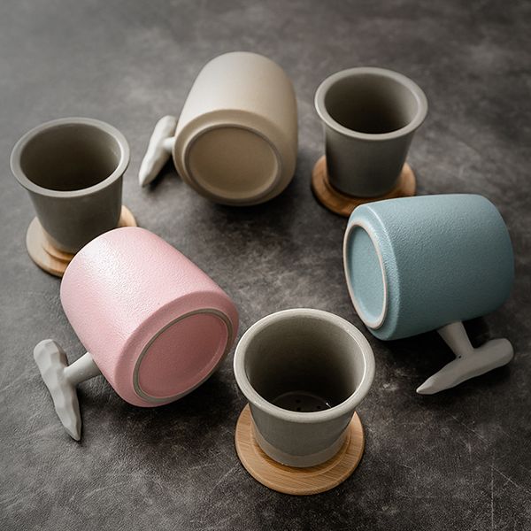 Bamboo Lid Tea Mug - Image 3