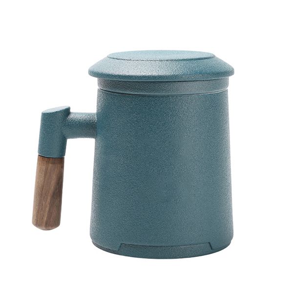 Wooden Handle Tea Mug - Image 2