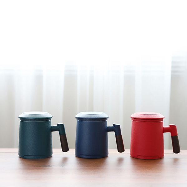 Wooden Handle Tea Mug - Image 6