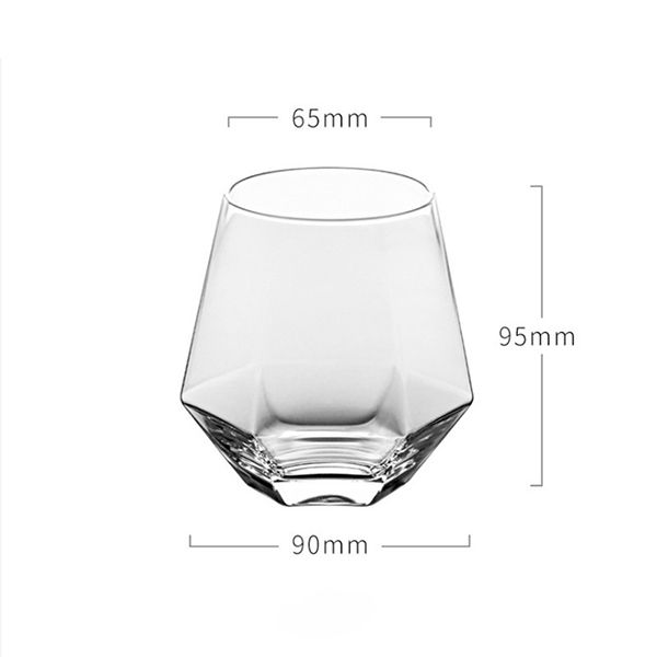 Diamond Glass Drinkware Set - Image 8