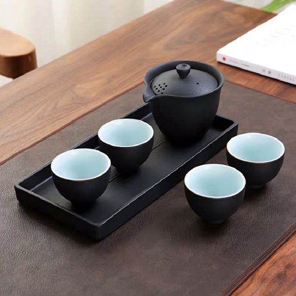 Premium Ceramic Tea Set - Image 3
