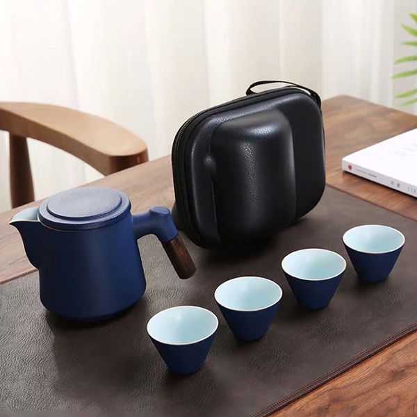 Travel Four-Person Tea Set - Image 2