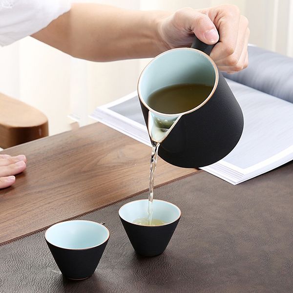 Travel Four-Person Tea Set - Image 4