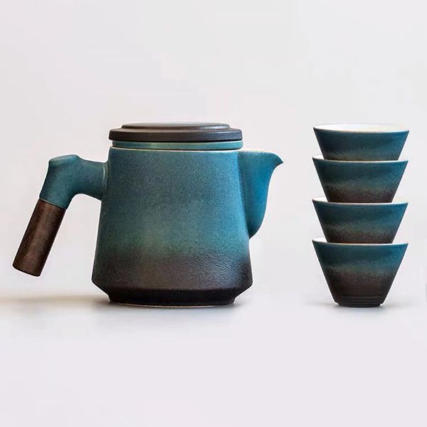 Travel Four-Person Tea Set - Image 5