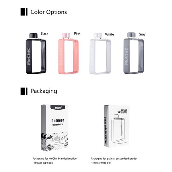 Square Portable Water Bottle - Image 8