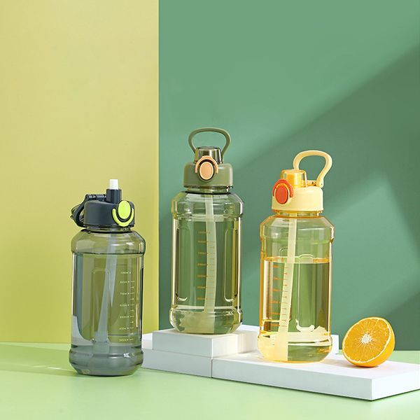 Large Capacity Water Bottle with Safety Lock