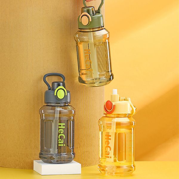 Large Capacity Water Bottle with Safety Lock - Image 2