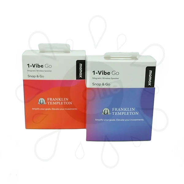 Momax 1-Vibe Go Magnetic Wireless Speaker-Franklin Templeton - Image 4