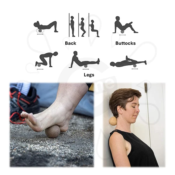 Cork Massage Ball - Image 3