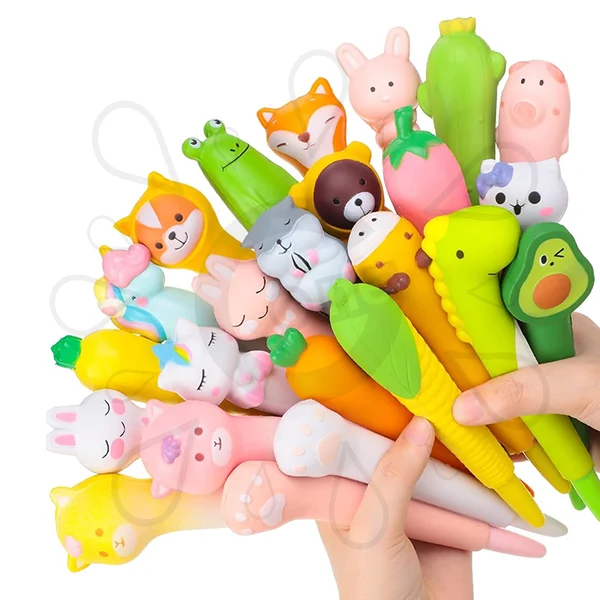 Cartoon Stress Relief Pen - Image 2