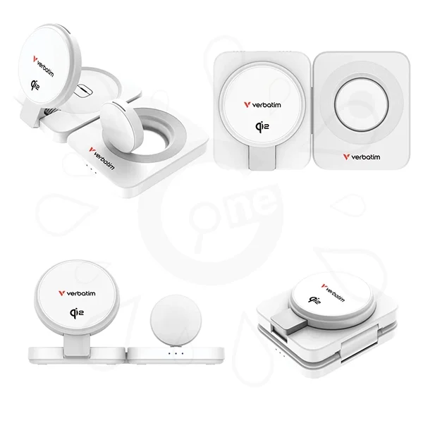 Verbatim 3-in-1 Qi2 Wireless Charger - Image 4