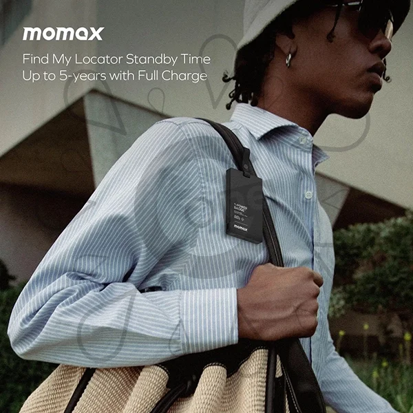 Momax 1-Power Badge Emergency Power Bank With Find My Locator Tracker - Image 4