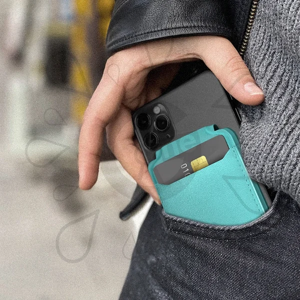 Momax 1-Wallet Magnetic Stand Card Holder - Image 5