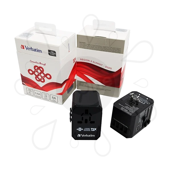 TJX-Verbatim 5 Port 5.6A 通用旅行轉插