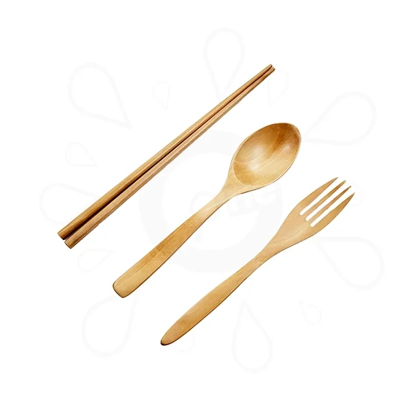 Wooden Utensil Set-Housing Bureau - Image 3
