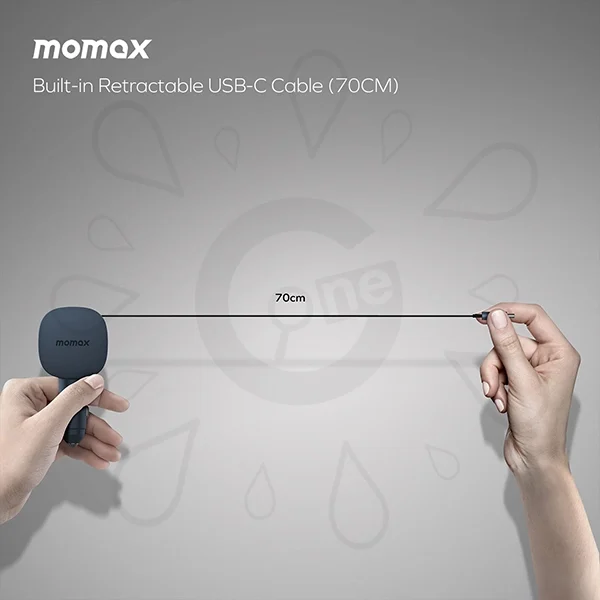 Momax 1-MOVE 60W Car Retractable Charging Cable - Image 5