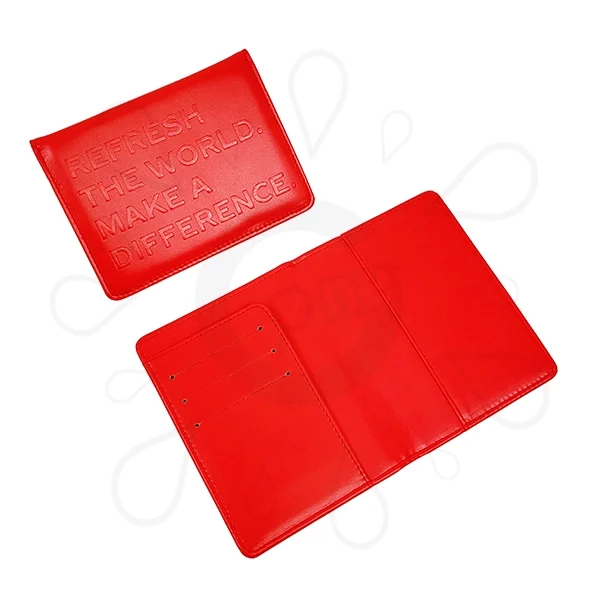 Passport Holder and Luggage Tag Set-Coca-Cola - Image 2