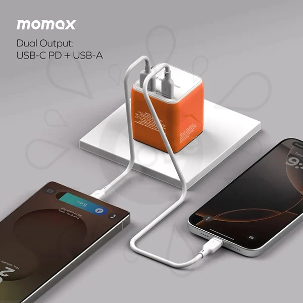 Momax 1-World² 2-Port GaN Travel Charger 20W - Image 3