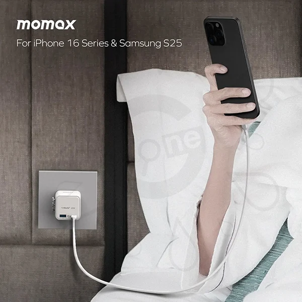 Momax 1-World² 2-Port GaN Travel Charger 20W - Image 4