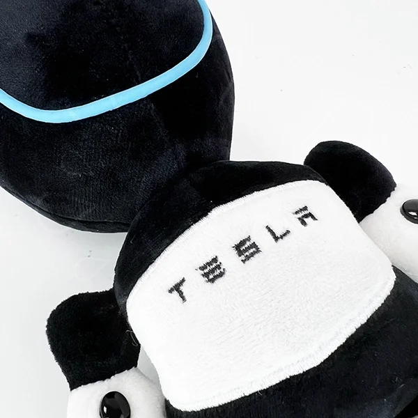 Custom Shaped Plush Toy – TESLA - Image 2