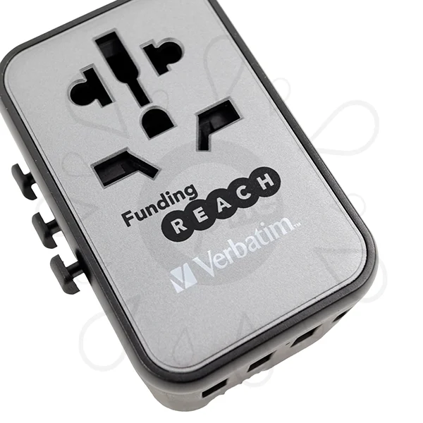 Verbatim 5 Port 45W Universal Travel Adapter-FundingReach - Image 2