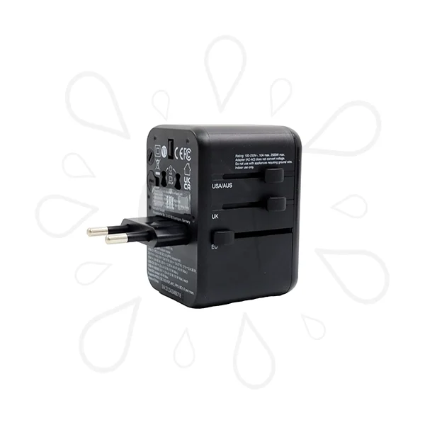 Verbatim 5 Port 45W Universal Travel Adapter-FundingReach - Image 4