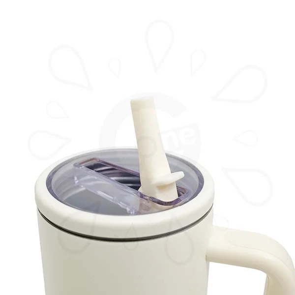 Vacuum Insulated Straw Travel Mug - Fujifilm - Image 3
