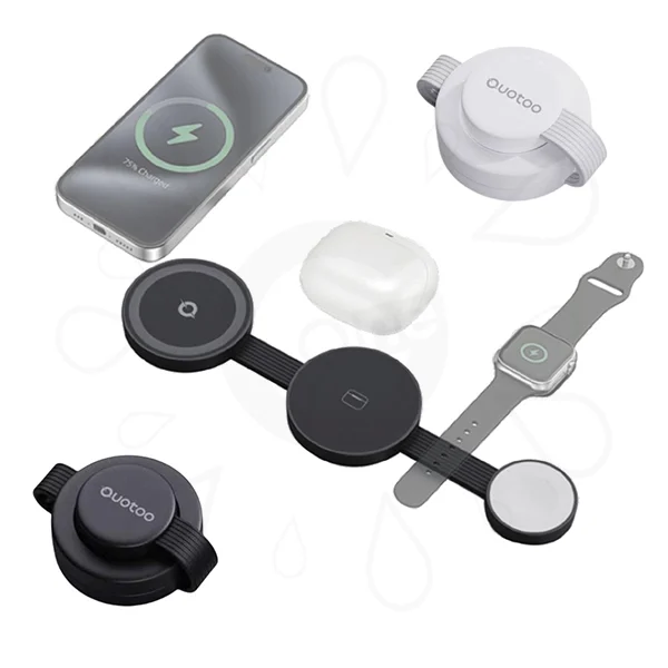 Foldable 3-in-1 Magnetic Wireless Charger - Image 2