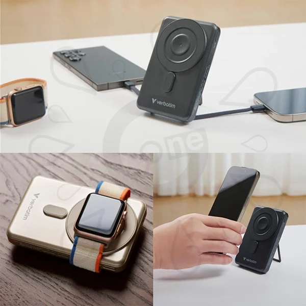 Verbatim 5-in-1 Charge 'n' Go Magnetic Power Bank(CCC) - Image 3