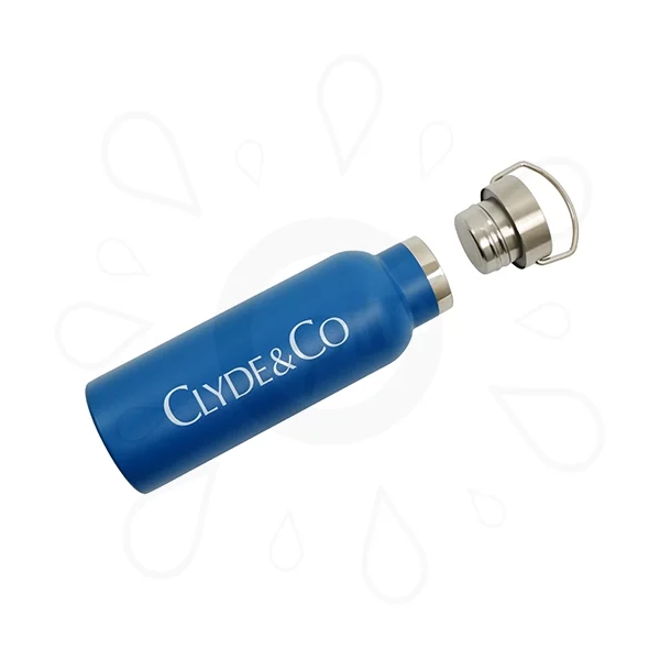 Minimalist Stainless Water Bottle - Clyde & Co - Image 2